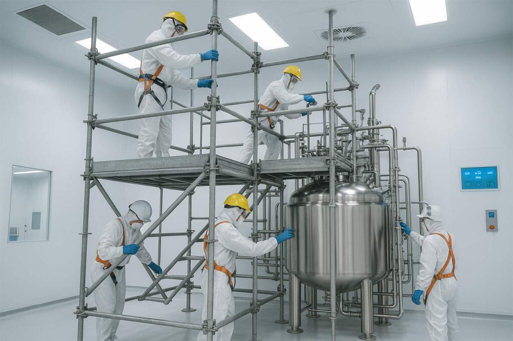 pharma : Industrial Scaffolding Services
