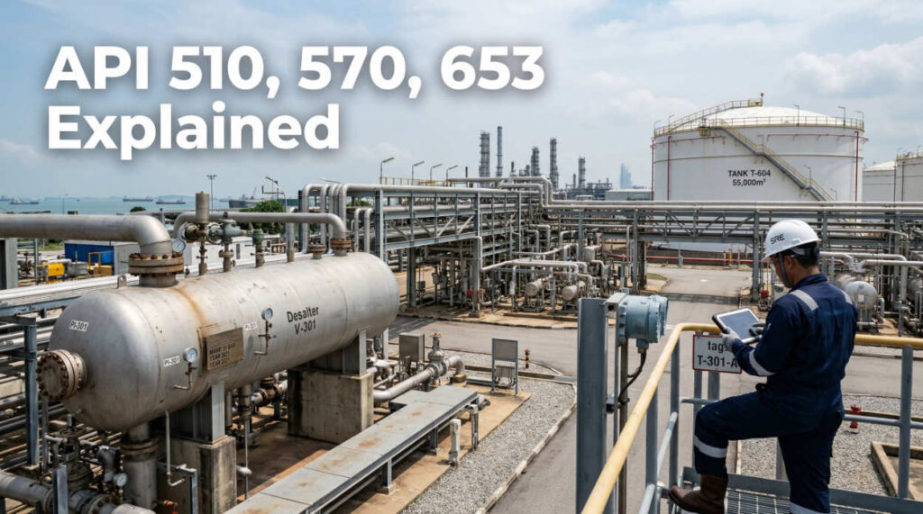 API 510, API 570, API 653 in Singapore
