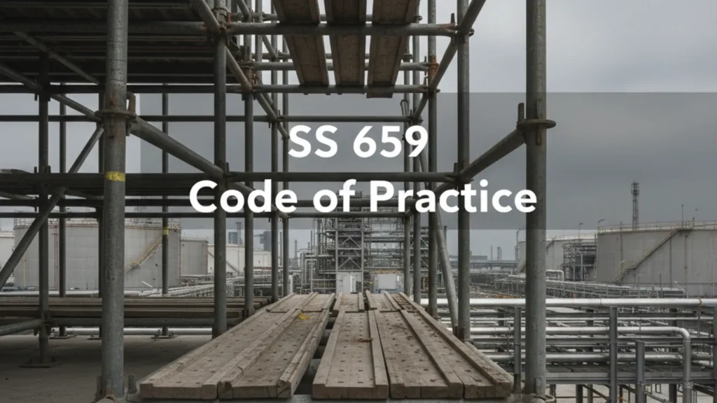 sS 659 scaffold Singapore, scaffold code